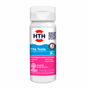 Fita Teste  para medir parâmetros da agua da Piscina- HTH