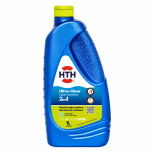 Ultra Clear 2em1 Algicida e Decantador 1L -HTH