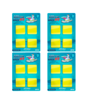 KIT 4 CARTELA  DE ULTRA GEL COM 4 TABLETE CADA CLARIFICANTE PRÉ- FILTRO, AUXILIAR DE FILTRAGEM  ATCLLOR