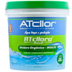 CLORO 10KG 3em1 ESTABILIZADO - ATCLLOR